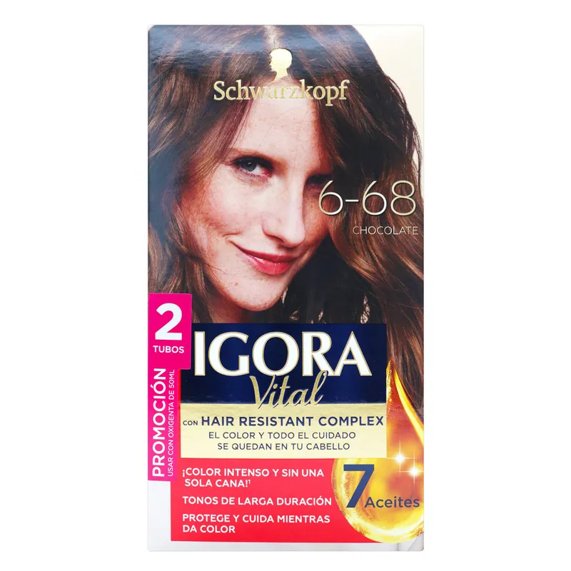 Igora Vital D Tubo 6-68 Chocolate