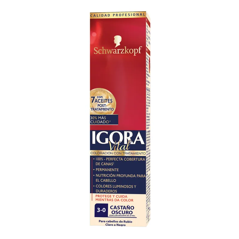 Igora Vital Tubo 3-0 castaño Oscuro