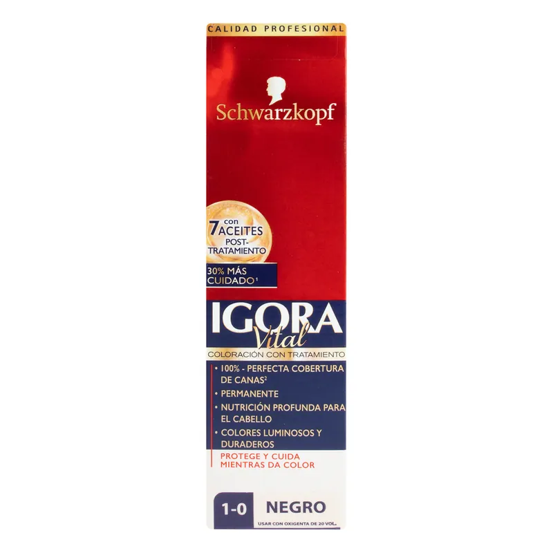 Igora Vital Tubo 1-0 Negro