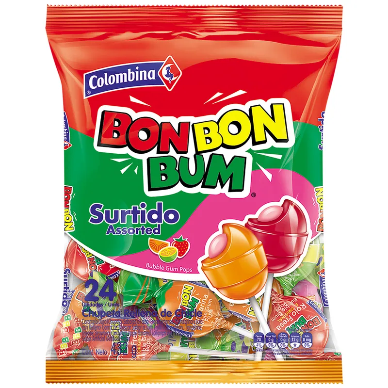 Bon Bon Bum Surtido 24 unidades