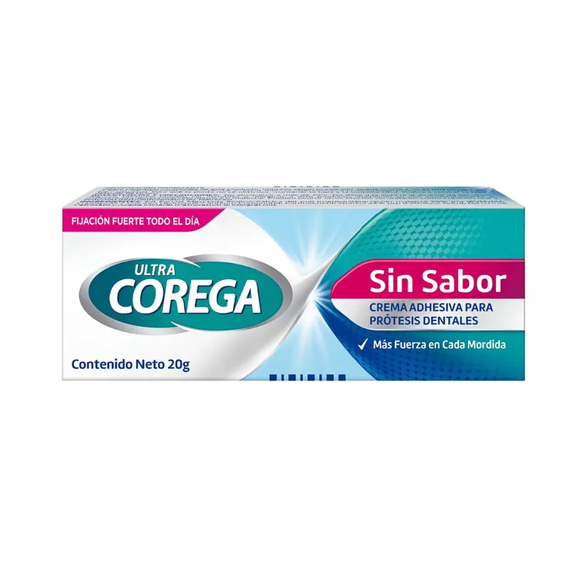Crema Corega 3d Ultra sin Sabor 20 g