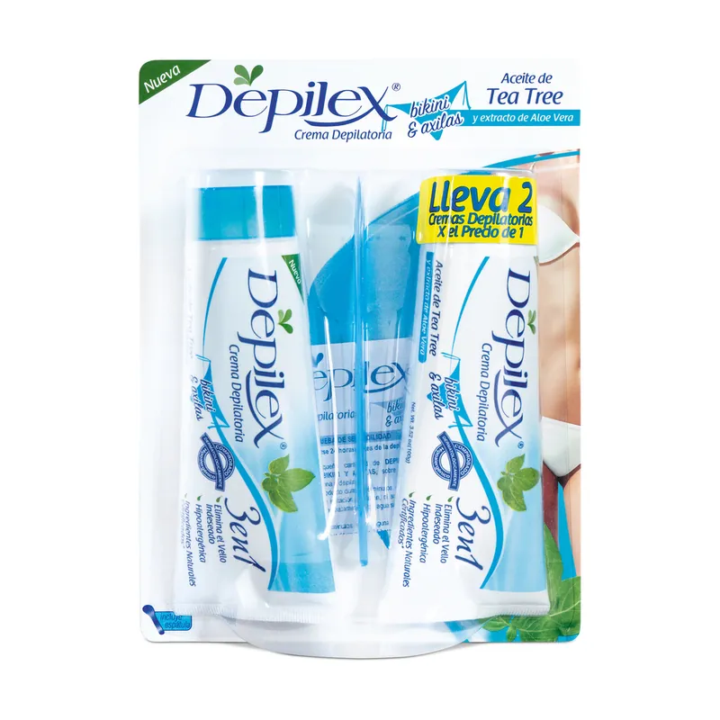 Cre Depilex 3en1 Biquini y Axila 100 2x1