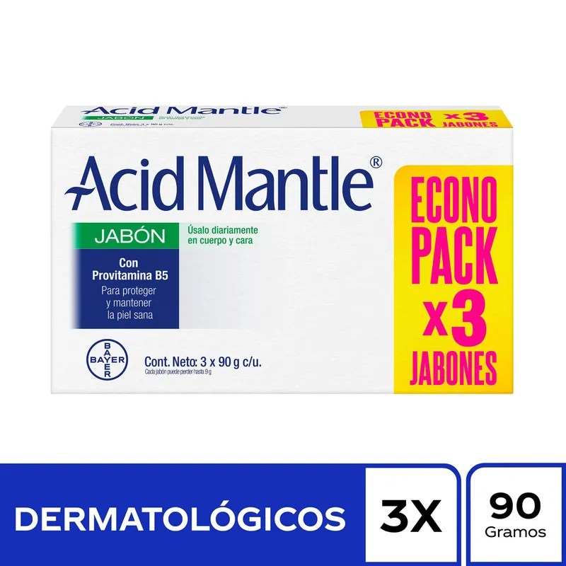 Jabones Acid Mantle 90 g Econopack