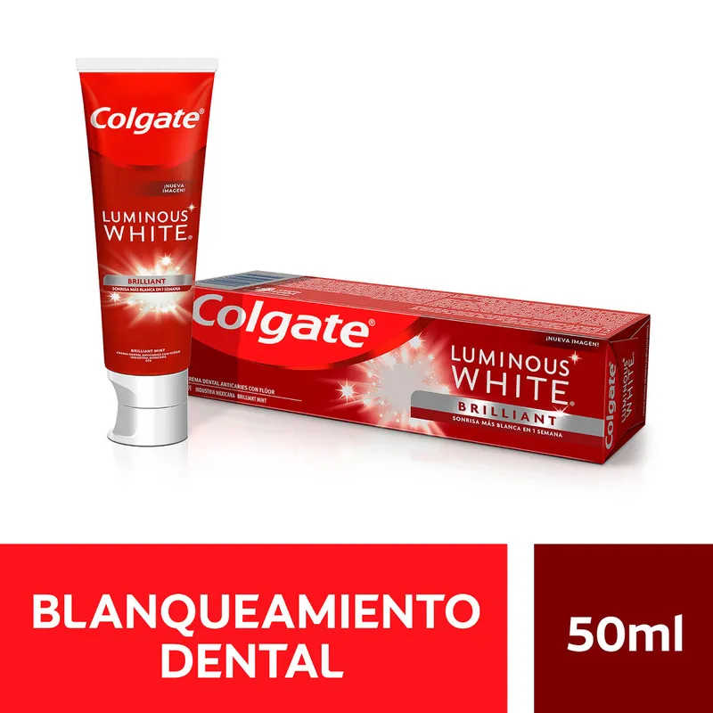 Crema dental Colgate Luminous White 50 g