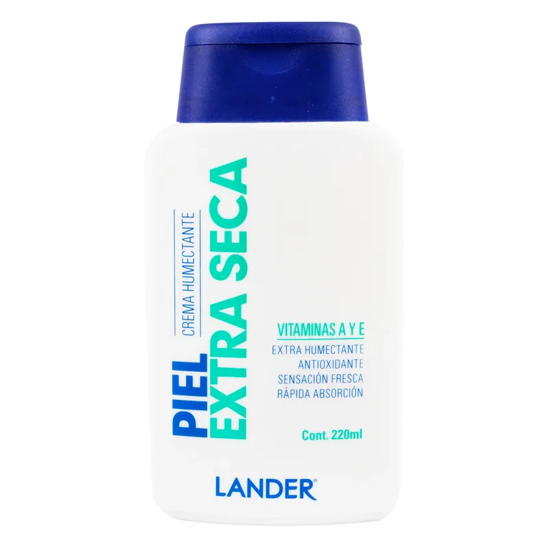 Crema Lander Piel Extra Seca 220 mL