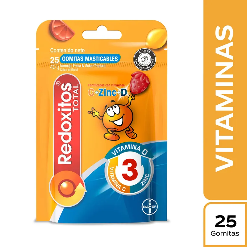 Redoxitos Total Gums 25 unidades