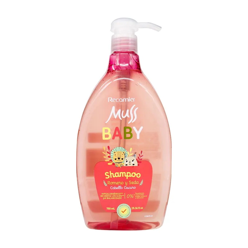 Champú Muss Baby Romero y Seda 750 mL