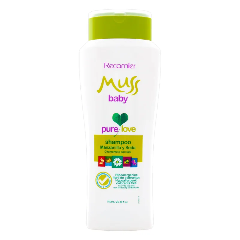 Champú Muss Baby Manzanilla y Seda 750 mL