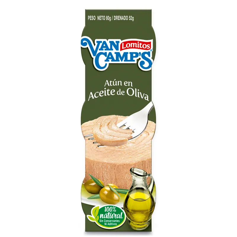 Atun Van Camps Aceite Olivas 80 g 3 unidades