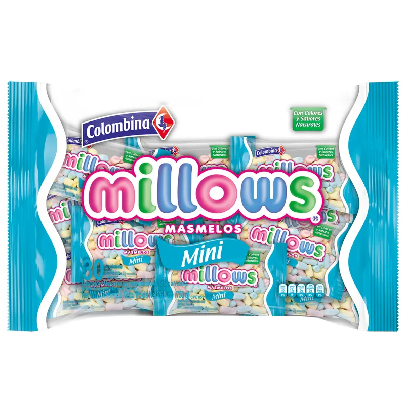 Masmelo Millows Mini 20 g 30 unidades