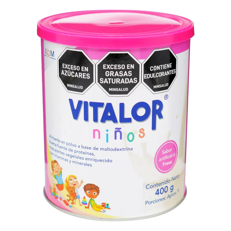 Vitalor Fresa niños 400 g ICOM