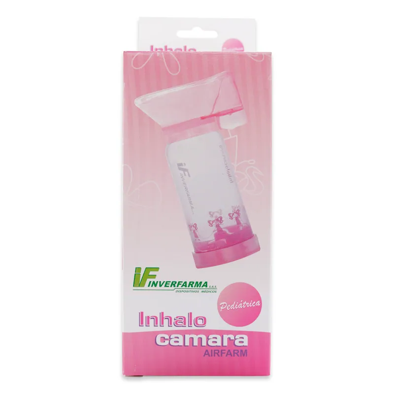 Inhalo Camara pediátrica Rosada Inverfar