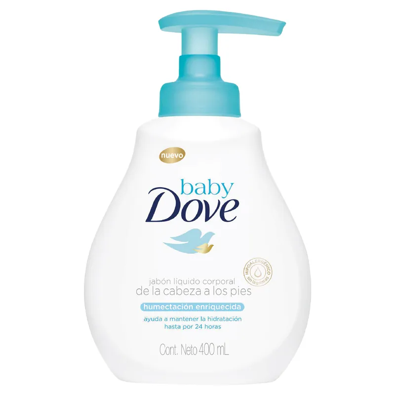 Jabon Dove Baby Liquido Humec Enri 400 mL