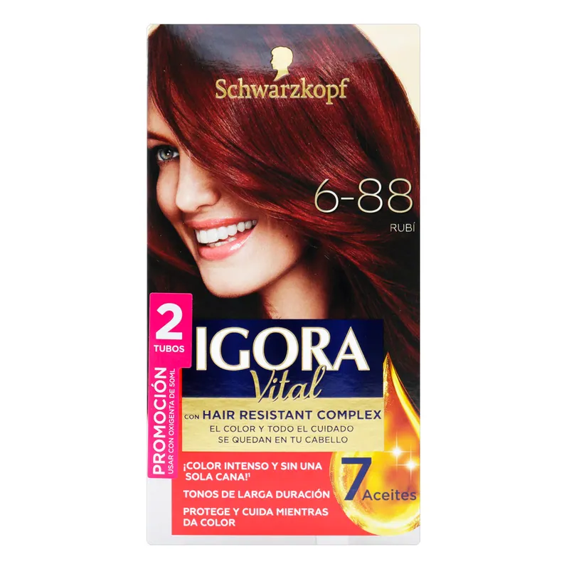 Igora Vital D Tubo 6-88 Rubi
