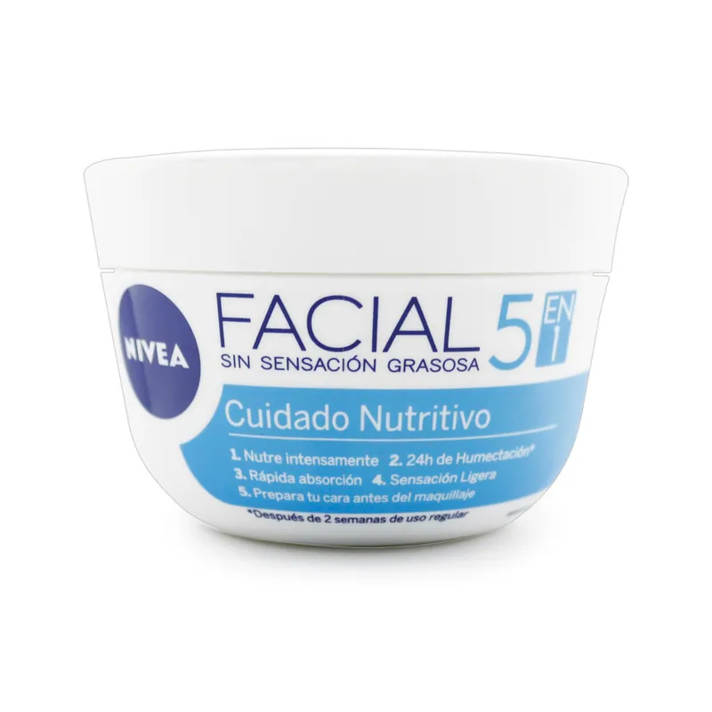Crema Nivea Cuid Facial Nutritivo 100 mL