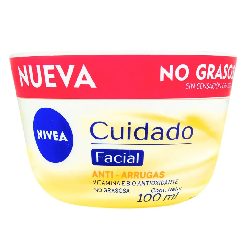 Crema Nivea Fac Cuid Anti Arrugas 100 mL