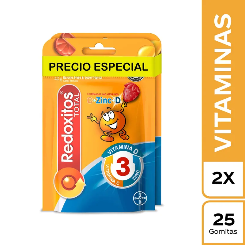 Redoxitos Total Gums 25 unidades P E