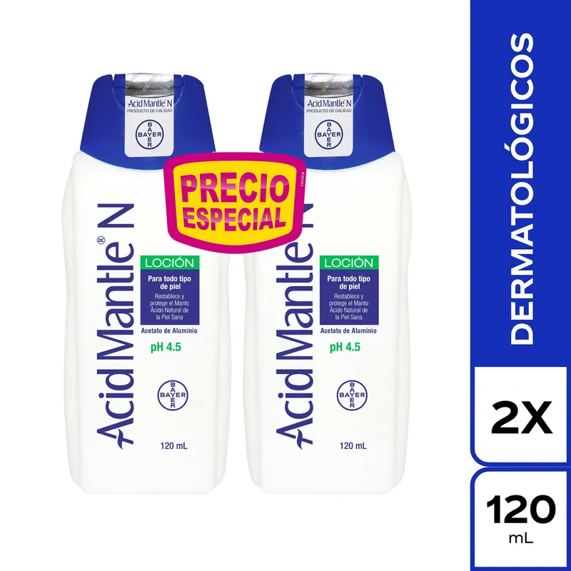 Acid Mantle N loción 120 mL P E