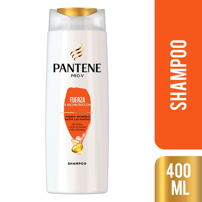 Champú Pantene Fuerza reconstrucción 400 mL