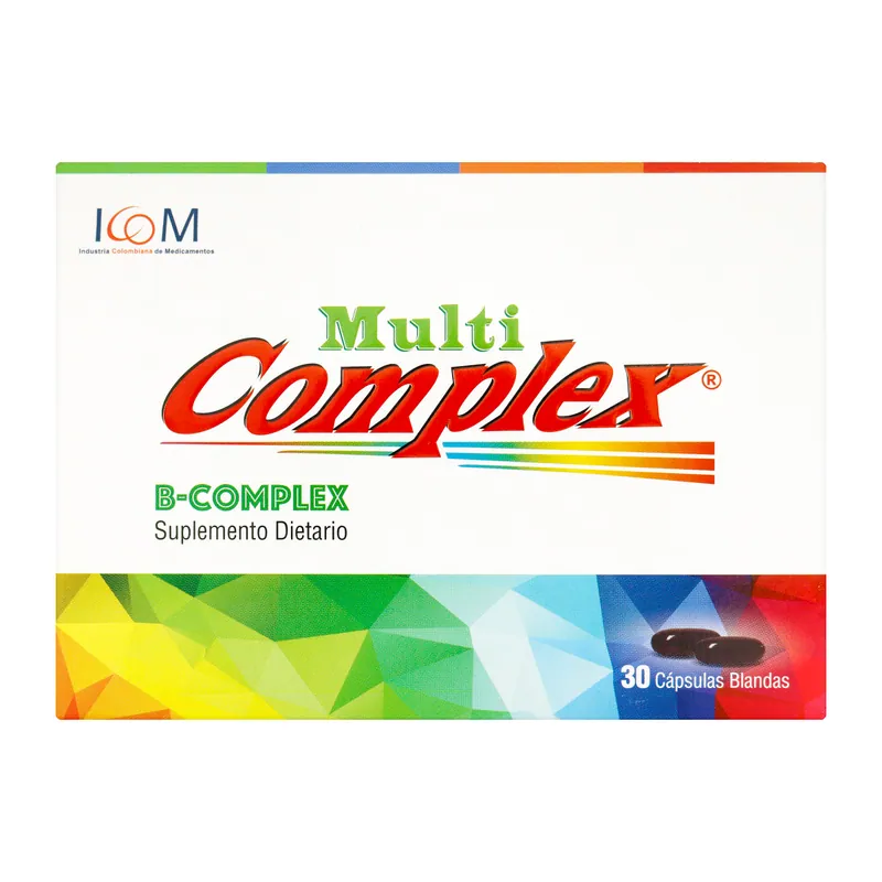 Multicomplex B-Complex 30 cápsulas Blan ICOM