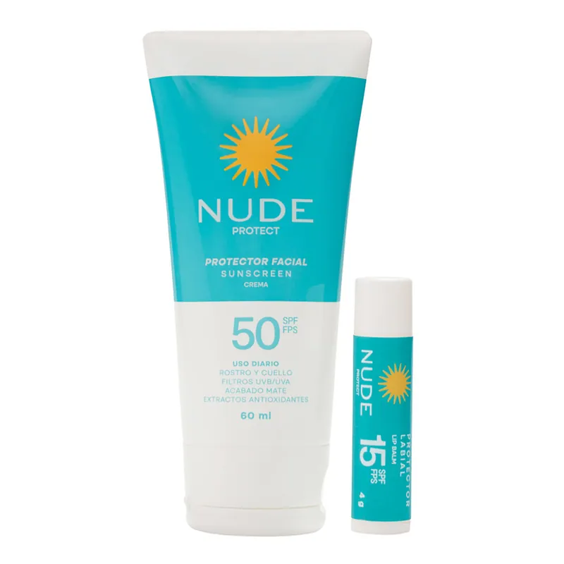 Protec Nude Fac Spf 50 60 mL gotas P Labial