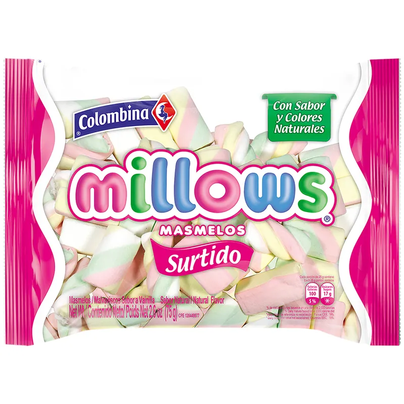 Masmelos Millows Surtido 75 g