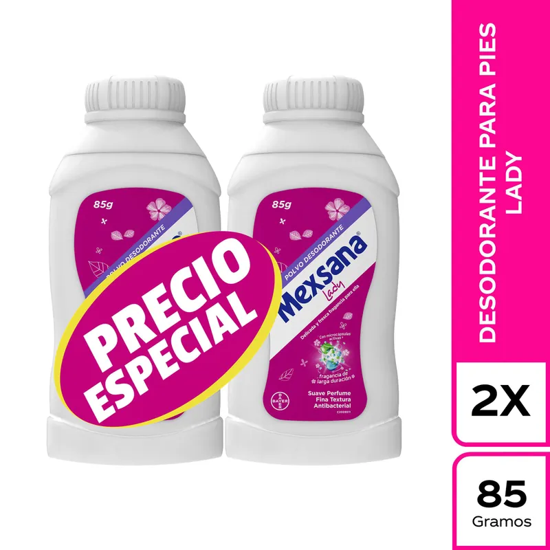 Talco Mexsana Lady 85 g P E