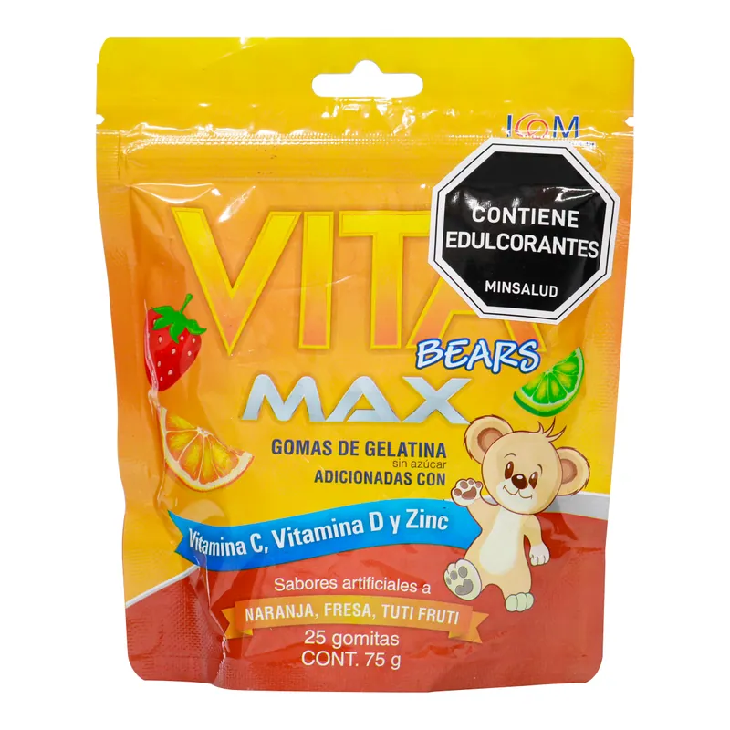 Gomas Vita Bears Max 75 g 25 unidades ICOM