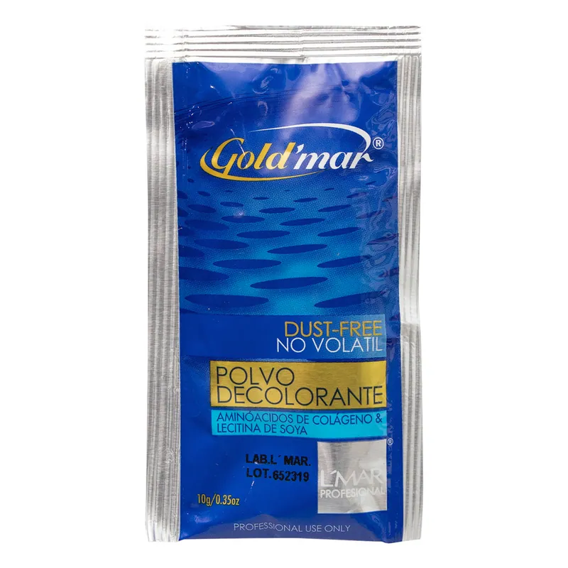 Polvo Decolorante Gold Mar 10 g