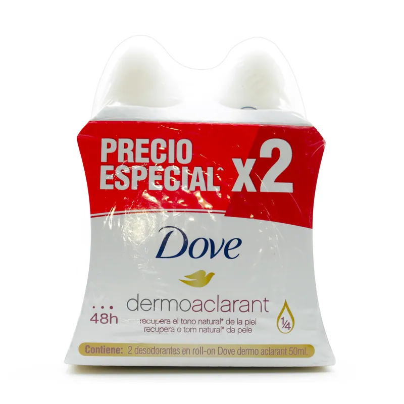 Desodorante Dove Rollon Tono Unif Cal 50 mL P E