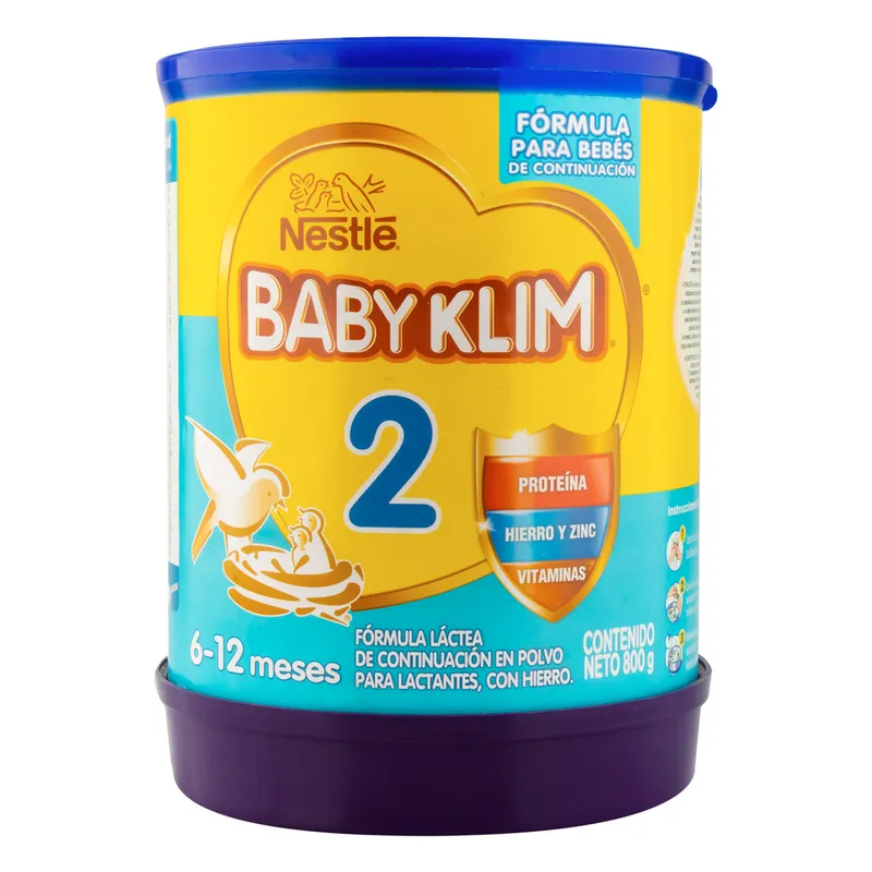 Baby Klim 2 6-12 Meses 800 g