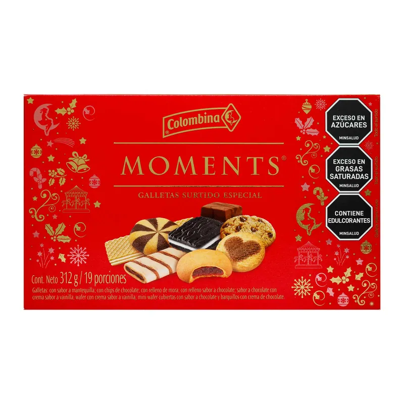 Galleta Moments Fancy Cookies 325 g