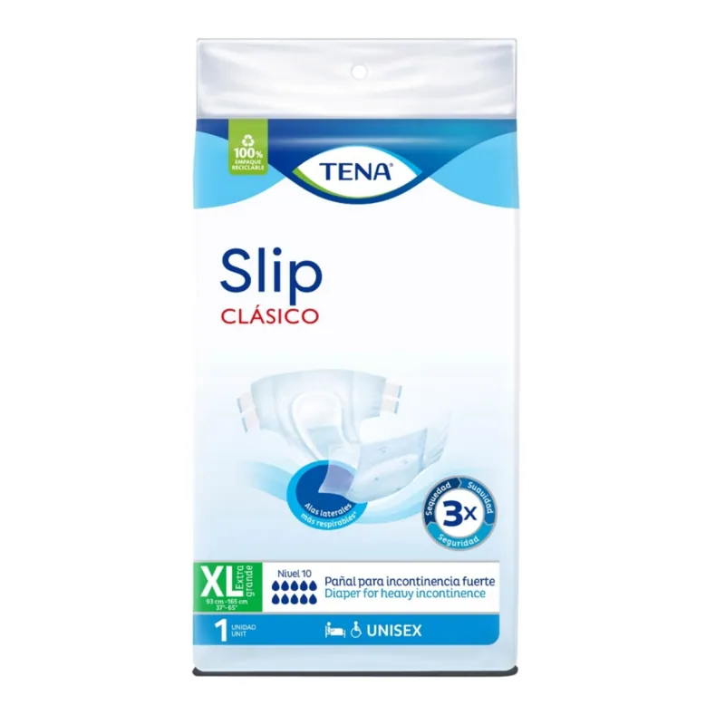 Pan Tena Slip clásico Ex Gde 1 unidades