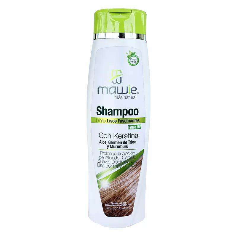 Champu Mawie con Keratina Lisos 450 mL