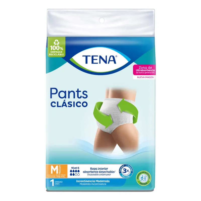 Pan Tena Pants clásico Medium 1 Unidad