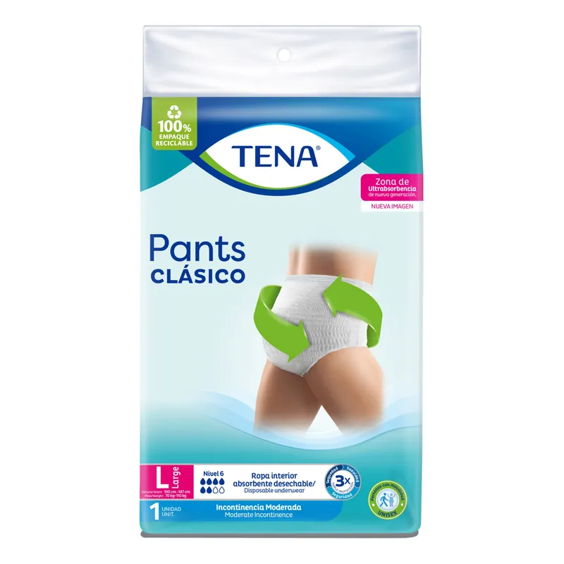 Pan Tena Pants clásico Large 1 Unidad
