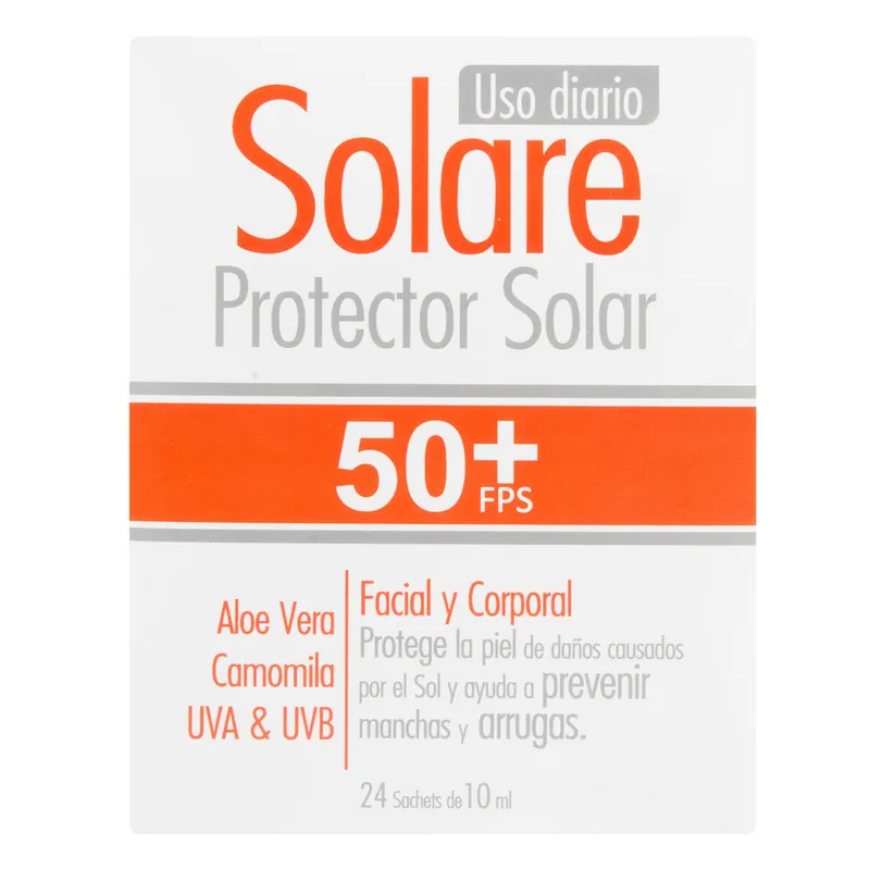 Protector Solare Aloe Fps 50 10 mL 24sbs