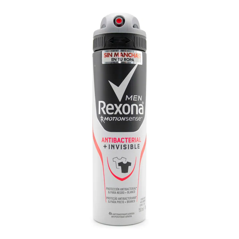 Desodorante Rexona spray Men Antibact+invisi 150 mL