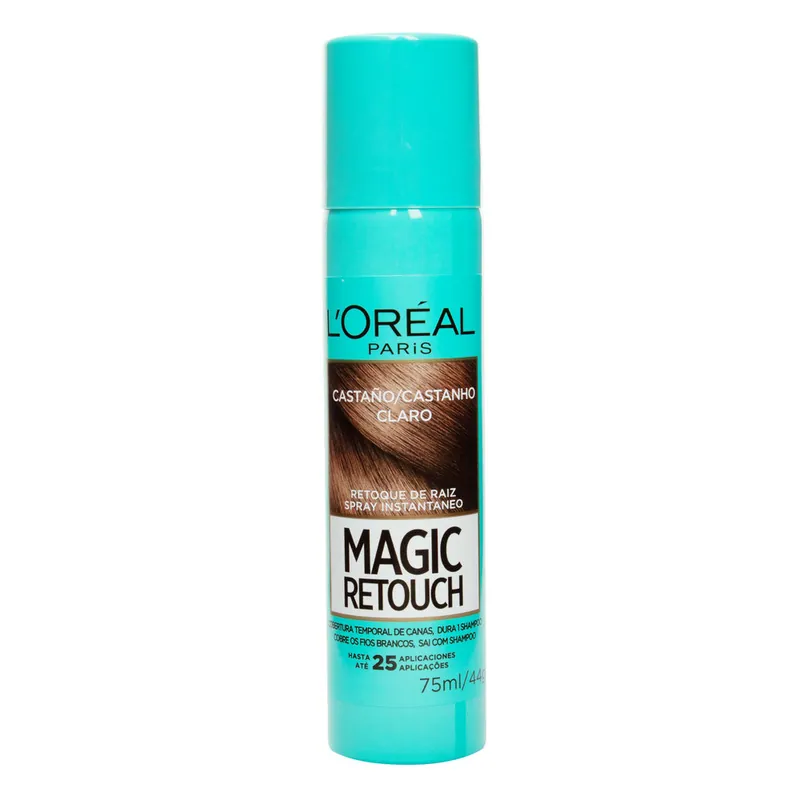 Magic Retouch castaño Spray Claro 75 mL