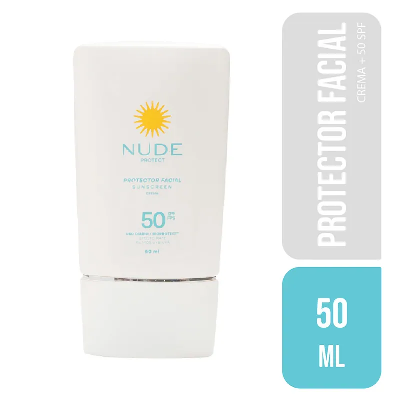 Protec Nude Fac Spf 50 Bioprotec 50 mL