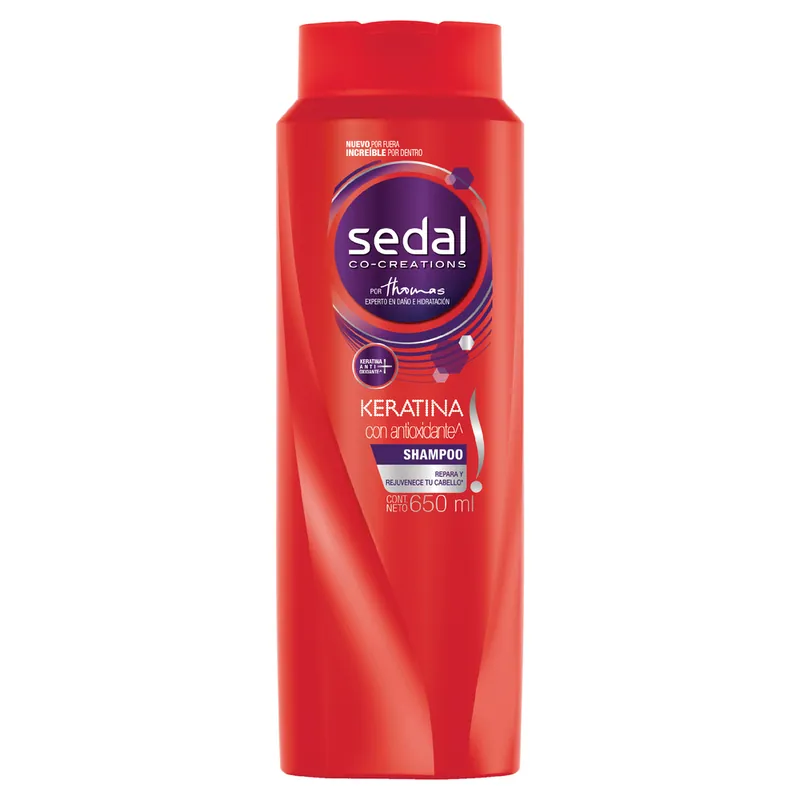 Champú Sedal Keratina Antioxidante 650 mL