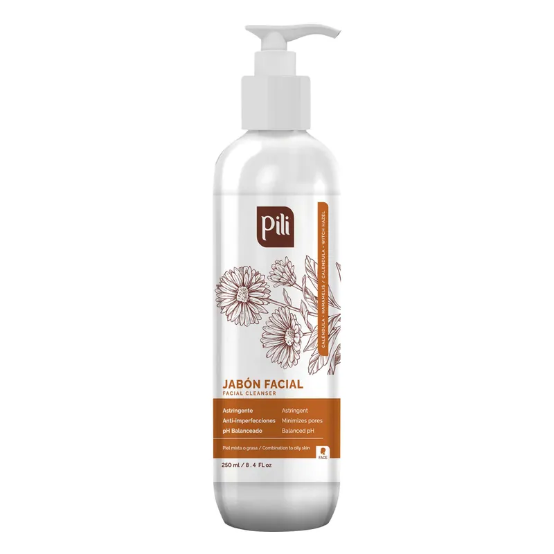 Jabon Facial Pili 250 mL