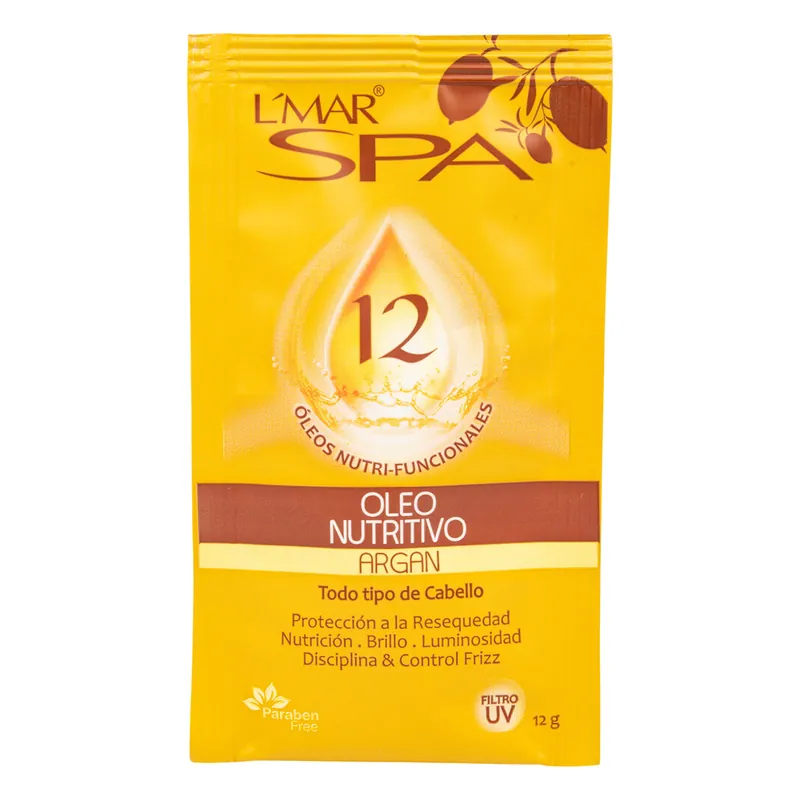 Tratam Capilar Oleo Argan Nutri 12 g