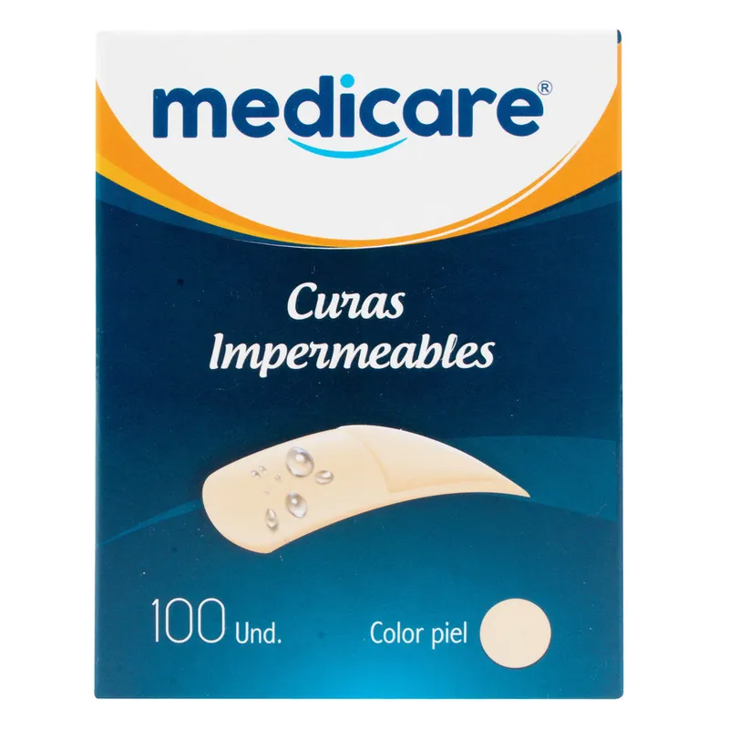 Curas Medicare Color Piel 100 unidades