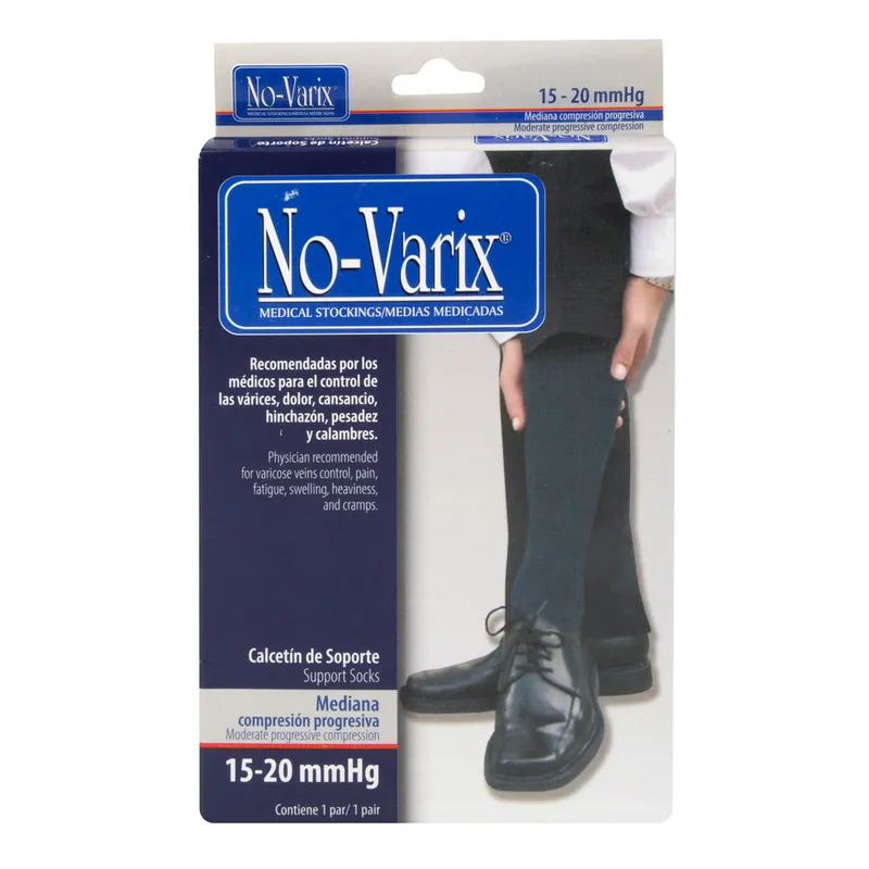 Calcet Homb Novarix 15-20mmhg Neg T L