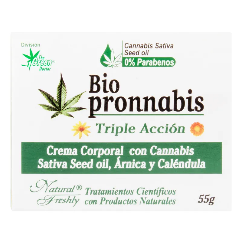 Crema Bio Pronnabis Triple acción 55 g