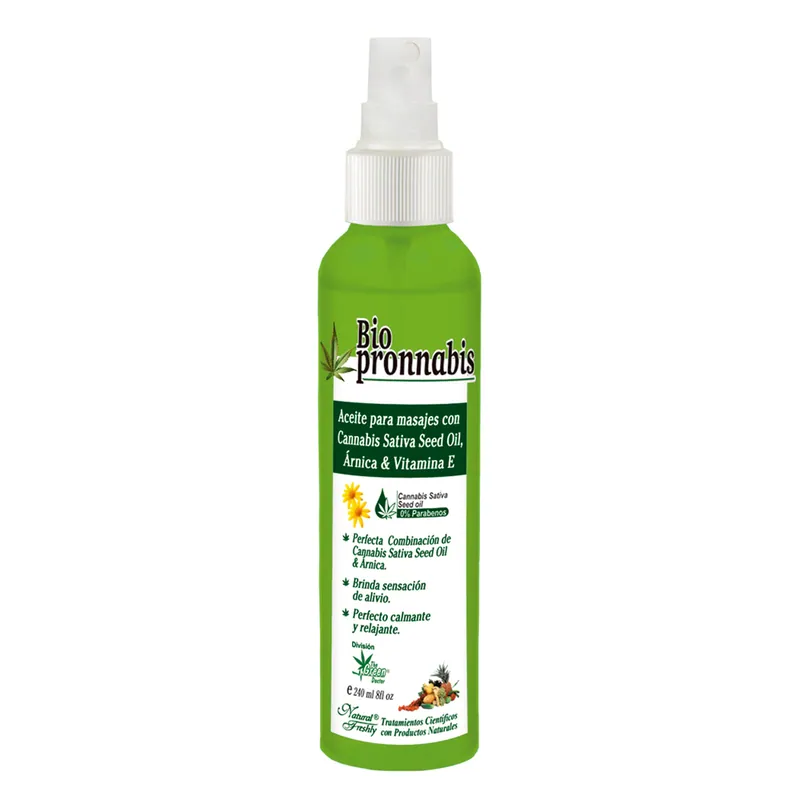 Aceite Masaje Biopronnabis árnica 240 mL