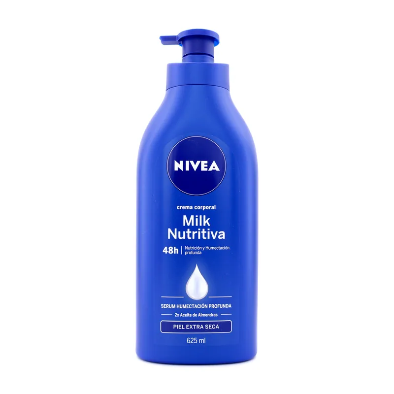 Crema Nivea Body Milk Nutritiva 625 mL