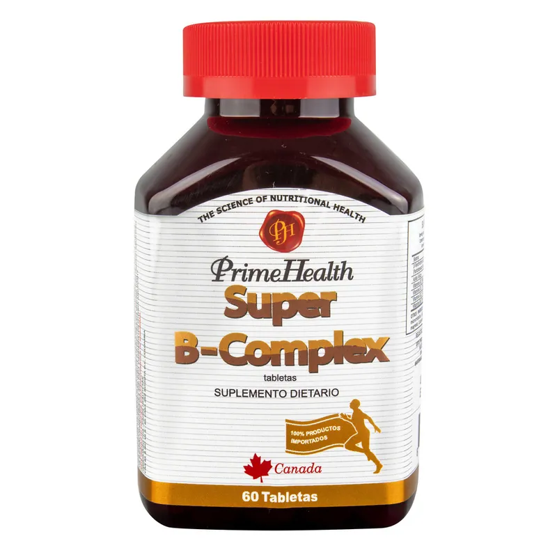 B-Complex Complejo B 60 tabletas Prime H Nti