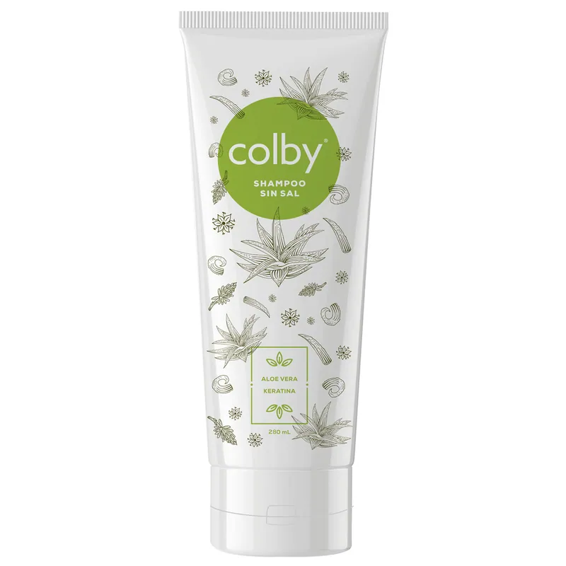 Champú Colby sin Sal Aloe Vera 280 mL